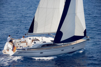 Bavaria 40 sailing